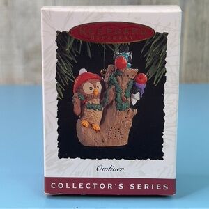 Hallmark Keepsake Ornament Owliver Collectors Series Handcrafted & Dated 1994